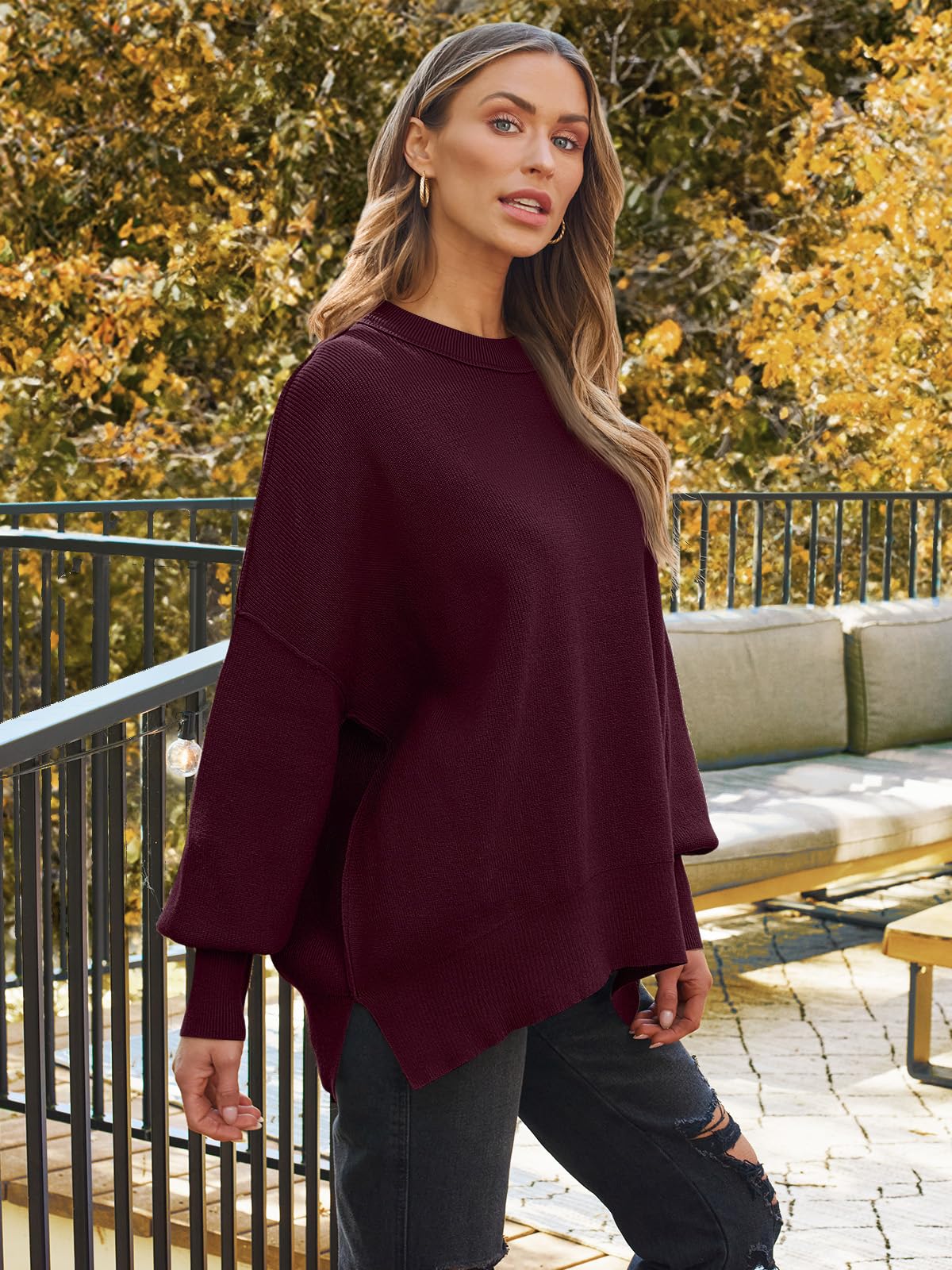 Pull Oversize Femme EMINSAT - Automne 2024