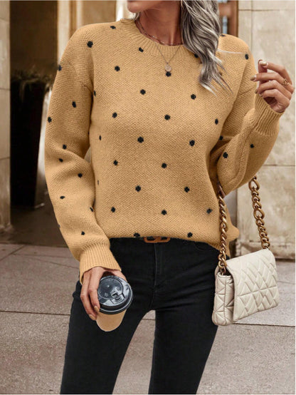 Pull Jacquard Pois Chic