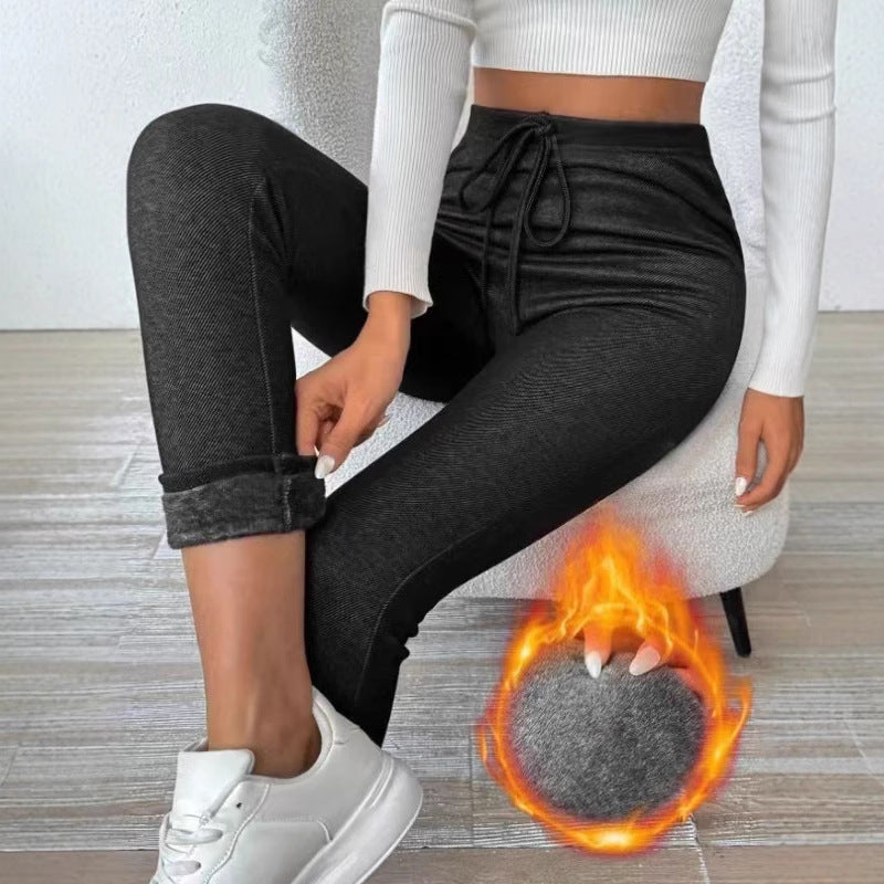 Leggings Hiver Femme, Taille Haute, Chauds.